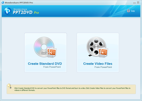 Click to view Wondershare PPT2DVD Pro 6.1.6 screenshot