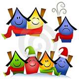 Keep warm in house