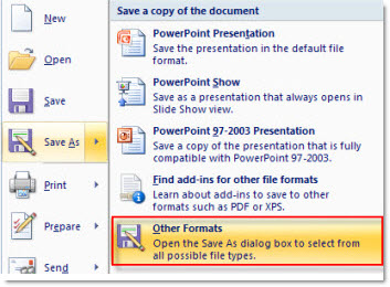PowerPoint to movie with PowerPoint to video converter