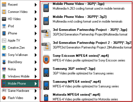 PowerPoint to cellphone formats