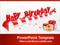 Free PowerPoint Templates - Happy Birthday PowerPoint Templates 