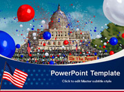 Free Independence Day PowerPoint template  - PowerPoint Templates for FREE
