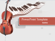 Free Music PowerPoint template  - PowerPoint Templates for FREE