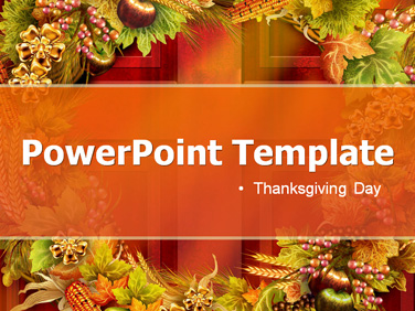 Free Thanksgiving PowerPoint Templates download
